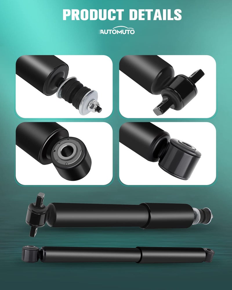 AUTOMUTO Shocks,AUTOMUTO Shocks Kit Fit for 1999 2000 2001 2002 2003 2004 2005 2006 2007 for Silverado 1500 for GMC Sierra 1500 344380 37149 Auto Shocks Strut Sets - Image 2